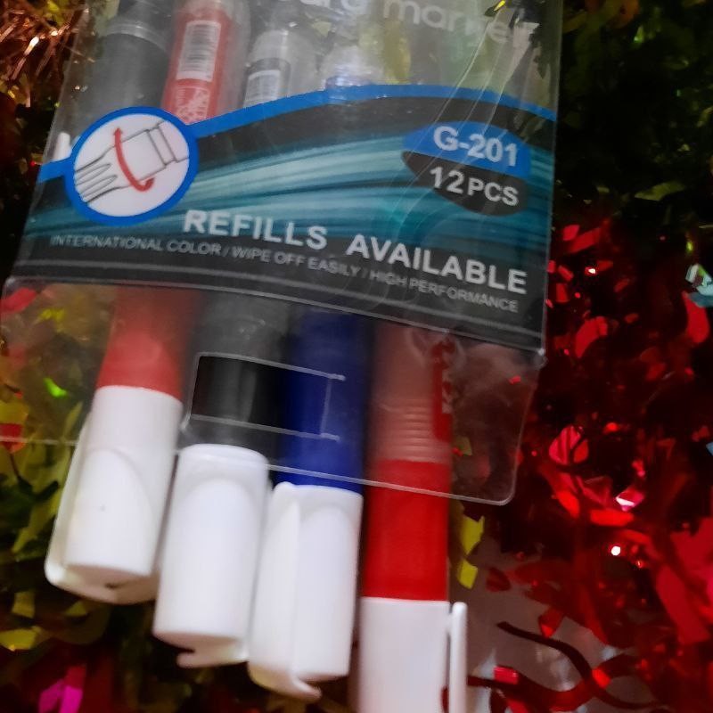 ماژیک وایت برد شارژی سر گرد