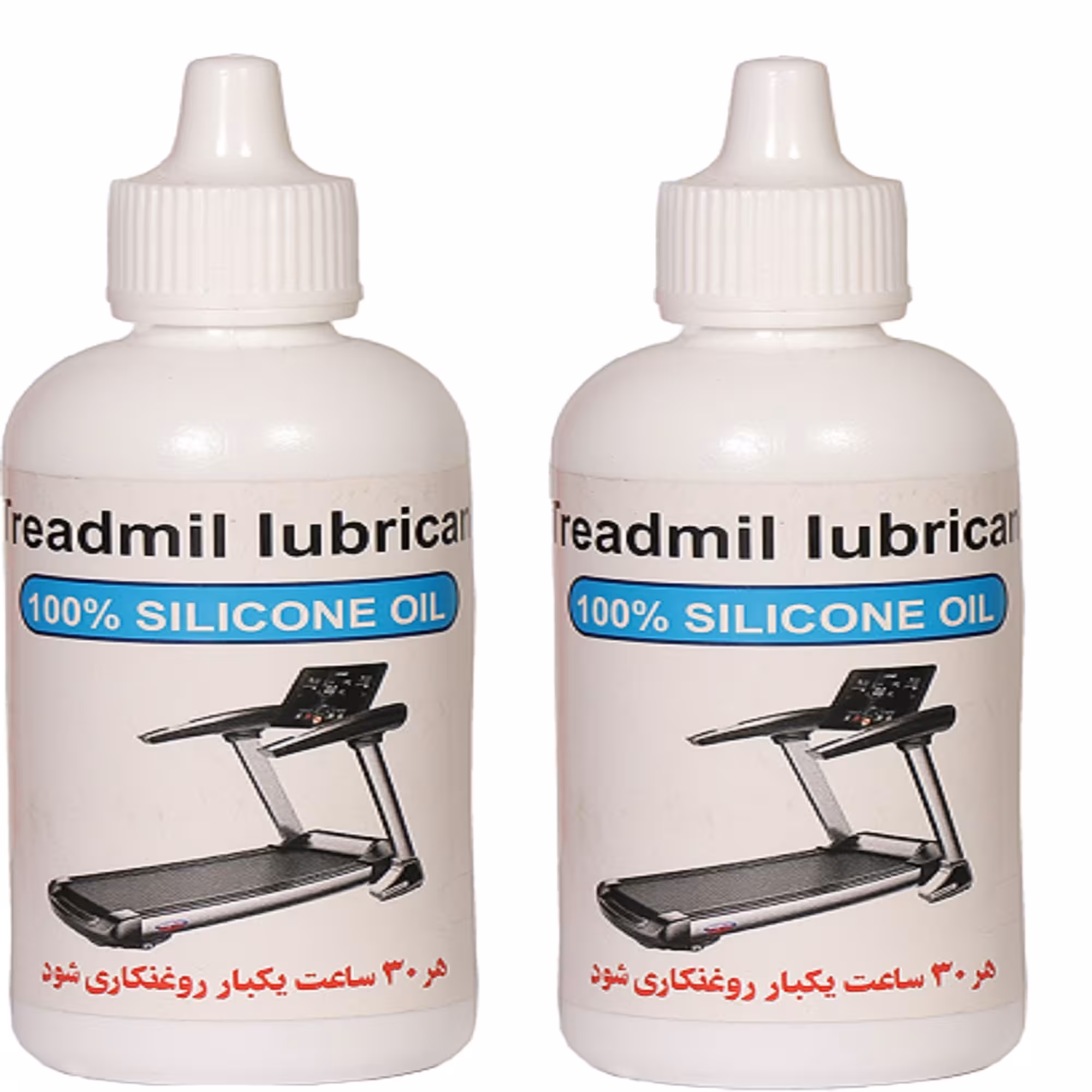 روغن تردمیل مدل سیلیکون کد 1000 حجم 65 میلی لیتر بسته 2 عددی