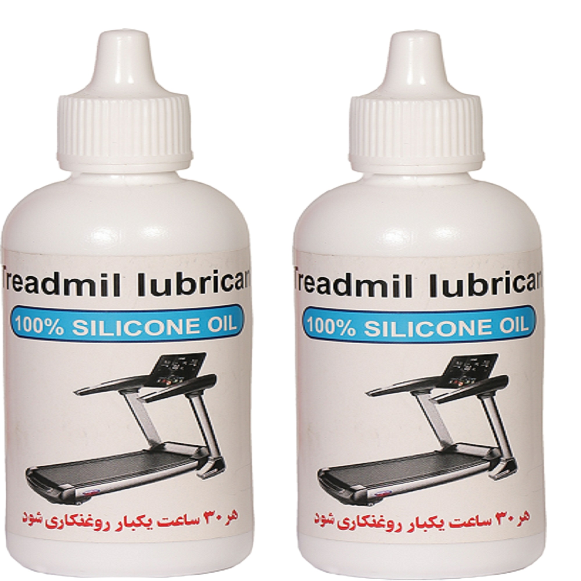 روغن تردمیل مدل سیلیکون کد 1000 حجم 65 میلی لیتر بسته 2 عددی