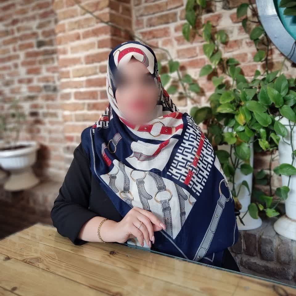شال نخ پنبه منگوله دار قواره دار رنگبندی