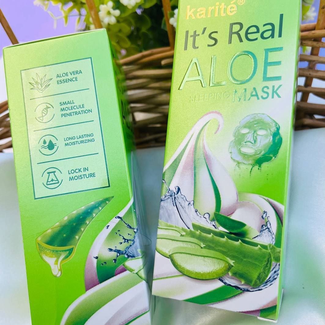 ماسک بستنی الوورا ( ژلی هیدراته کننده پوست) اورجینال karite