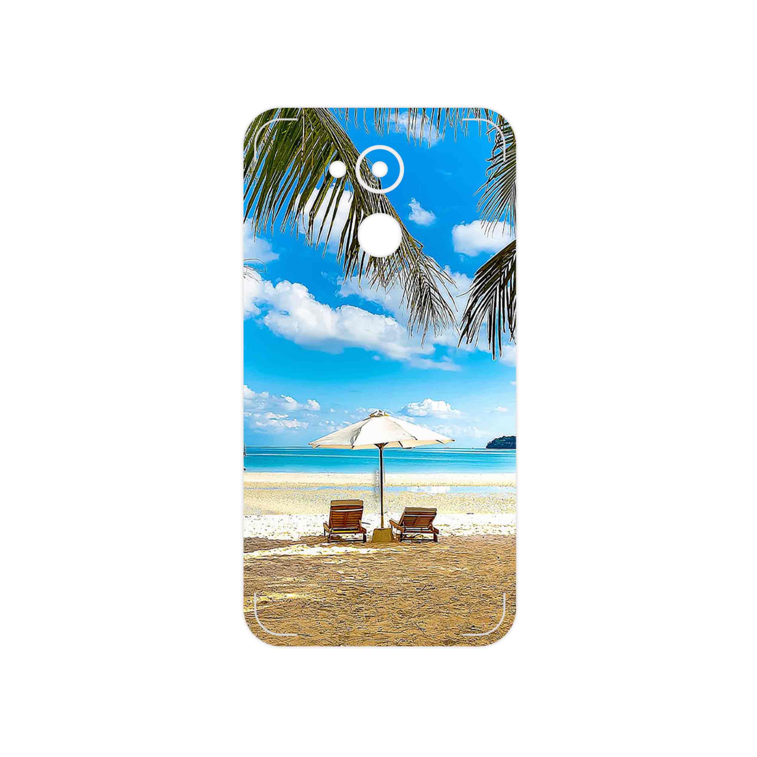 برچسب پوششی ماهوت مدل Beach مناسب برای گوشی موبایل آنر 5C Pro