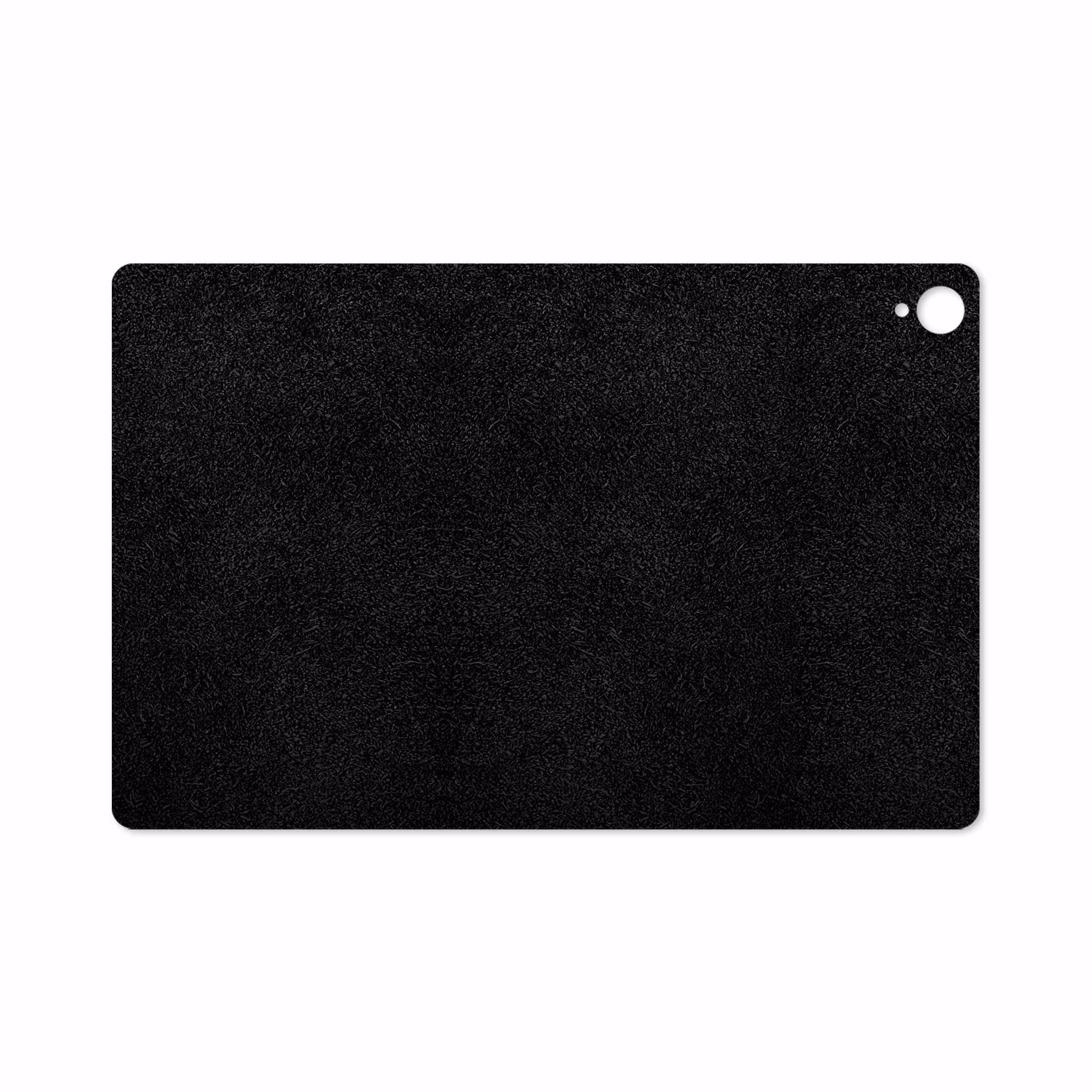 برچسب پوششی ماهوت مدل Black-Chamois-Leather مناسب برای تبلت هوآوی Mediapad M6 10.8 2019