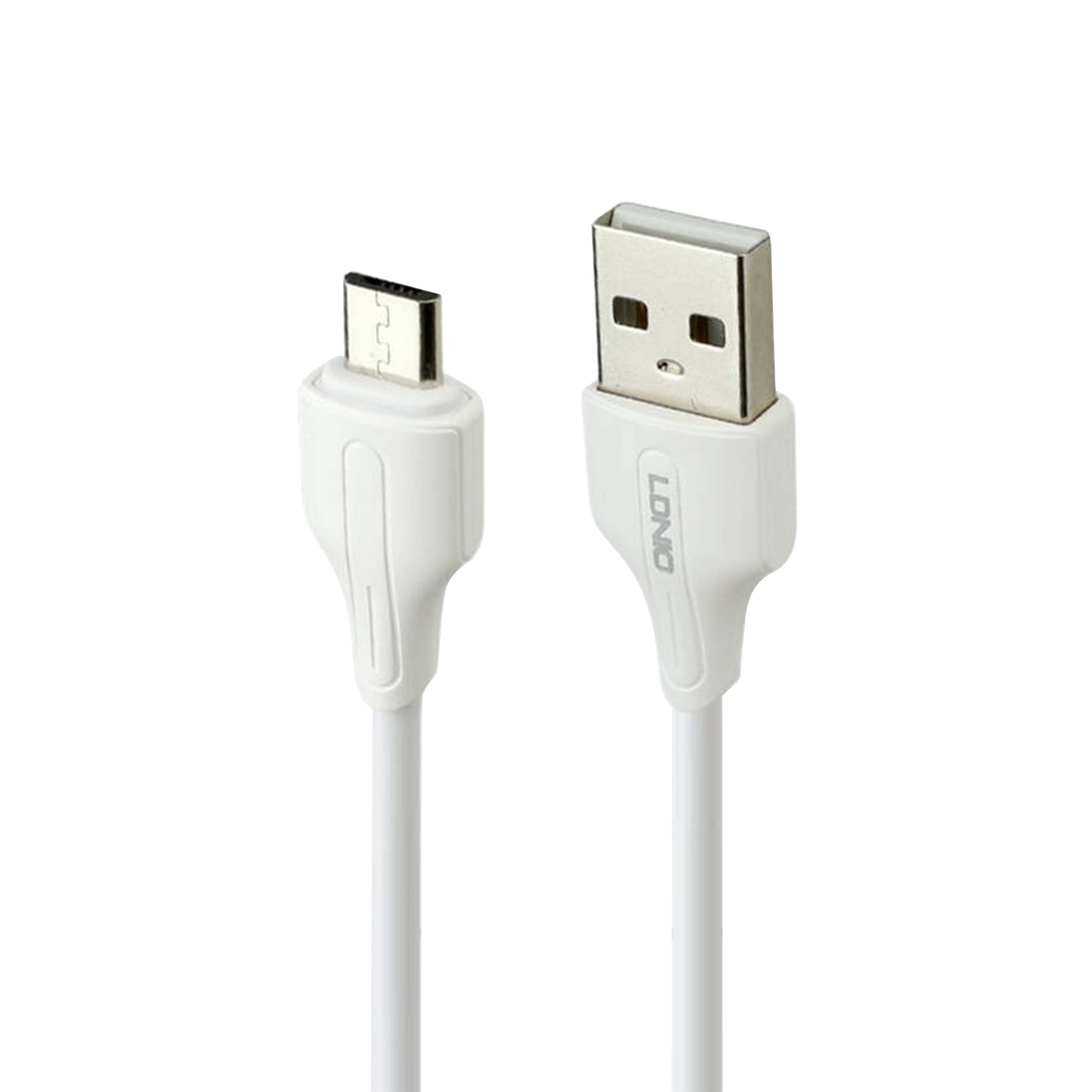 کابل تبدیل USB به microUSB الدینیو مدل LS542 طول 2 متر
