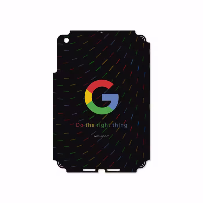 برچسب پوششی ماهوت مدل Google-Logo مناسب برای تبلت اپل iPad mini 2012 A1455