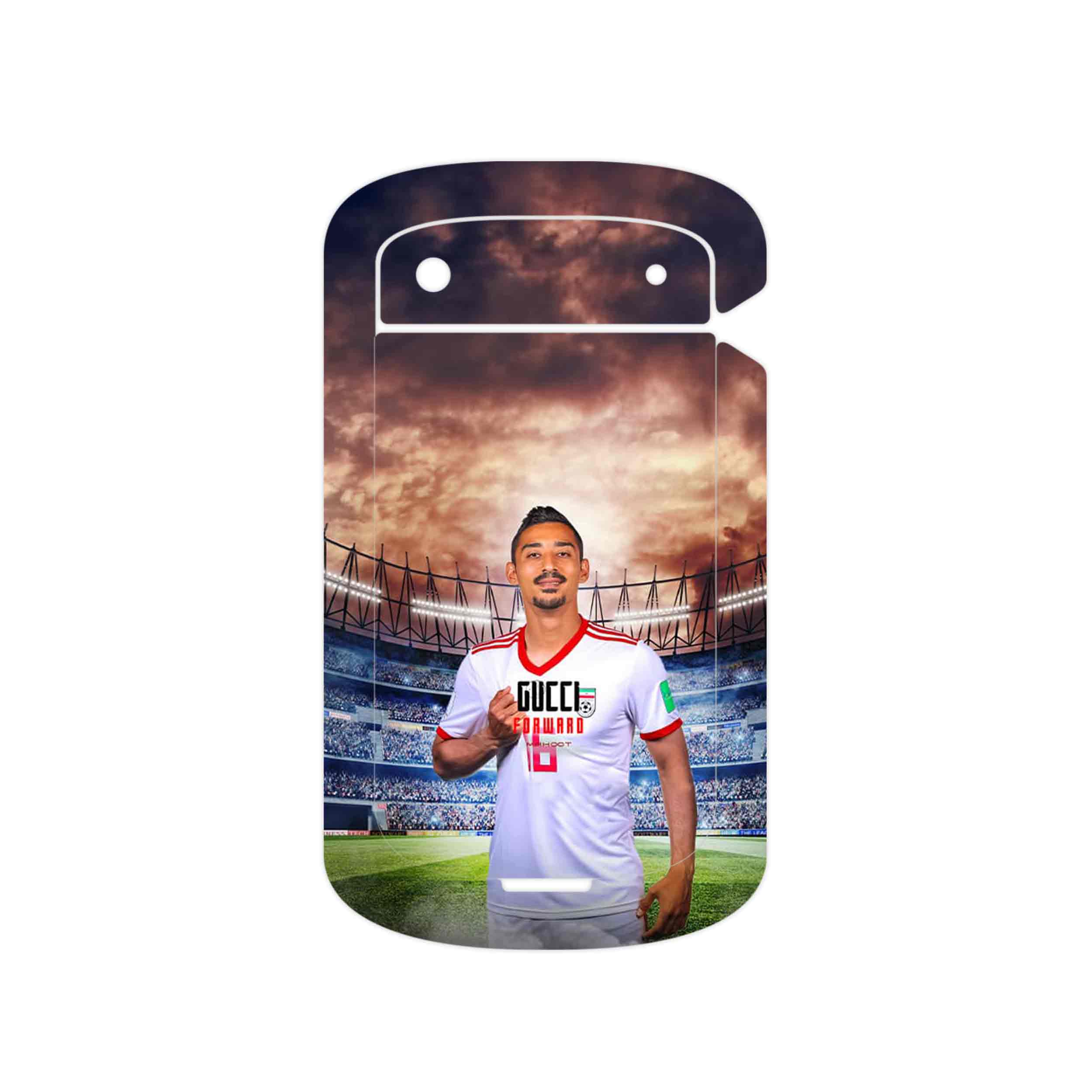 برچسب پوششی ماهوت مدل Reza Ghoochannejhad مناسب برای گوشی موبایل بلک بری Bold Touch 9900