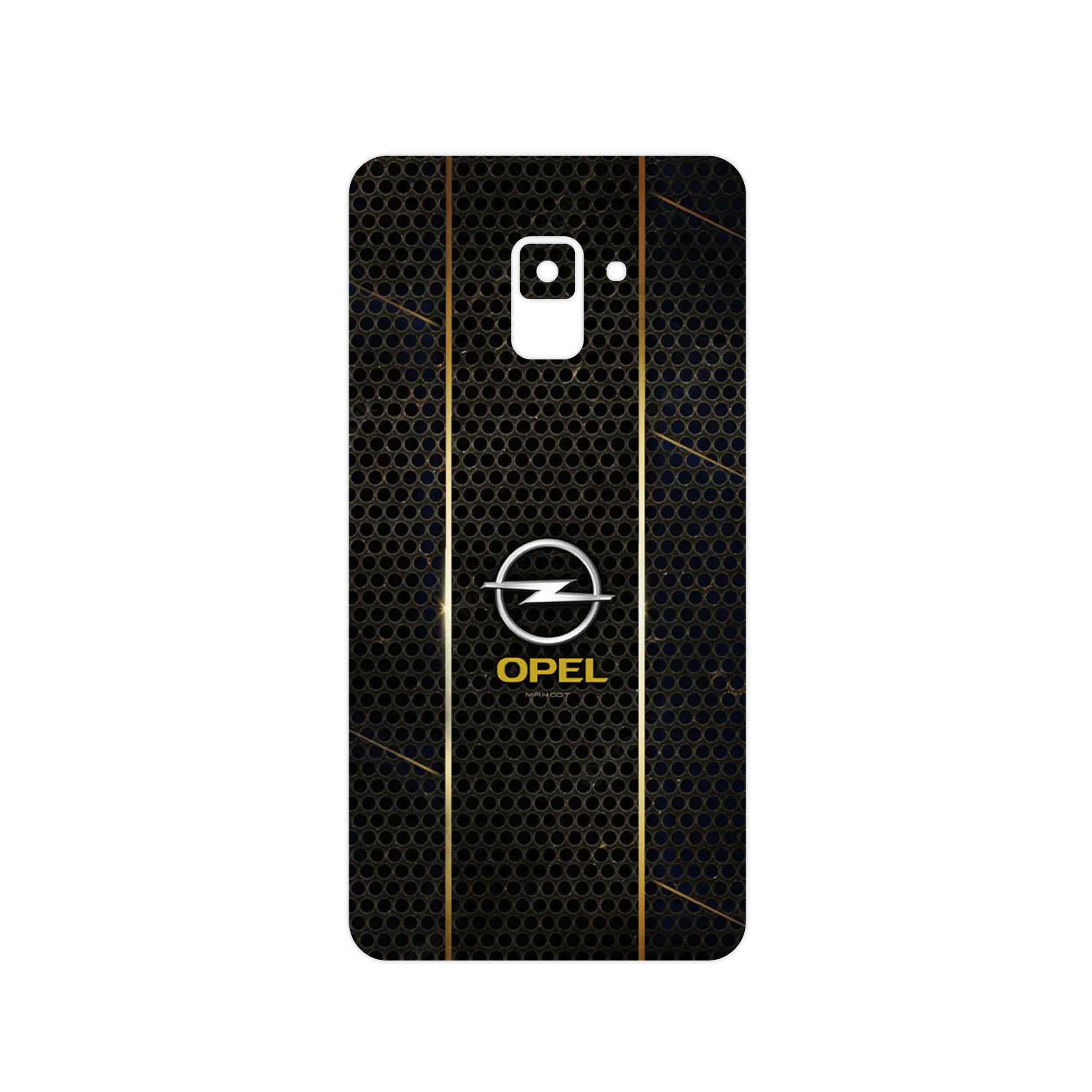 برچسب پوششی ماهوت مدل OPEL مناسب برای گوشی موبایل سامسونگ Galaxy A8 Plus 2018