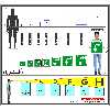 برچسب ایمنی مستر راد طرح آب آشامیدنی مدل HSE-OSHA-186