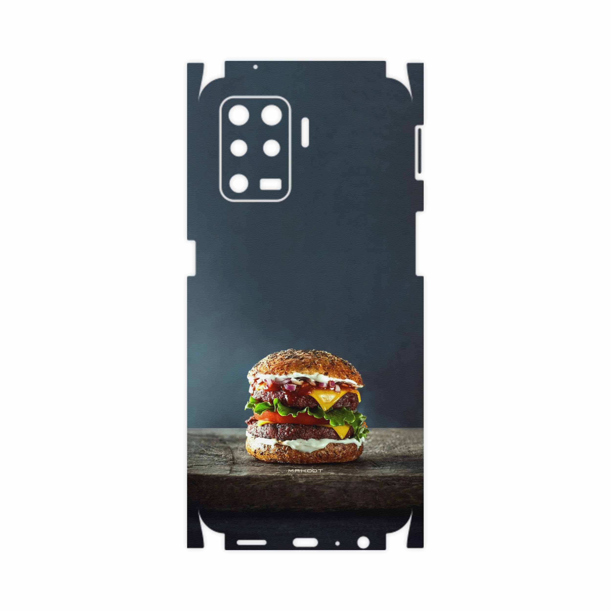 برچسب پوششی ماهوت مدل Hamburger-FullSkin مناسب برای گوشی موبایل اپو A94 4G