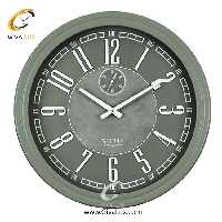 ساعت دیواری اورجینال والتر چوب طوسی| کد رفرنس 6006GR