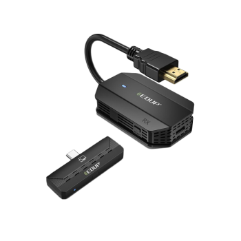 ارسال فوری گارانتی اصلی شرکتی دانگل بیسیم انتقال تصویر EDUP Wireless Type-C to HDMl