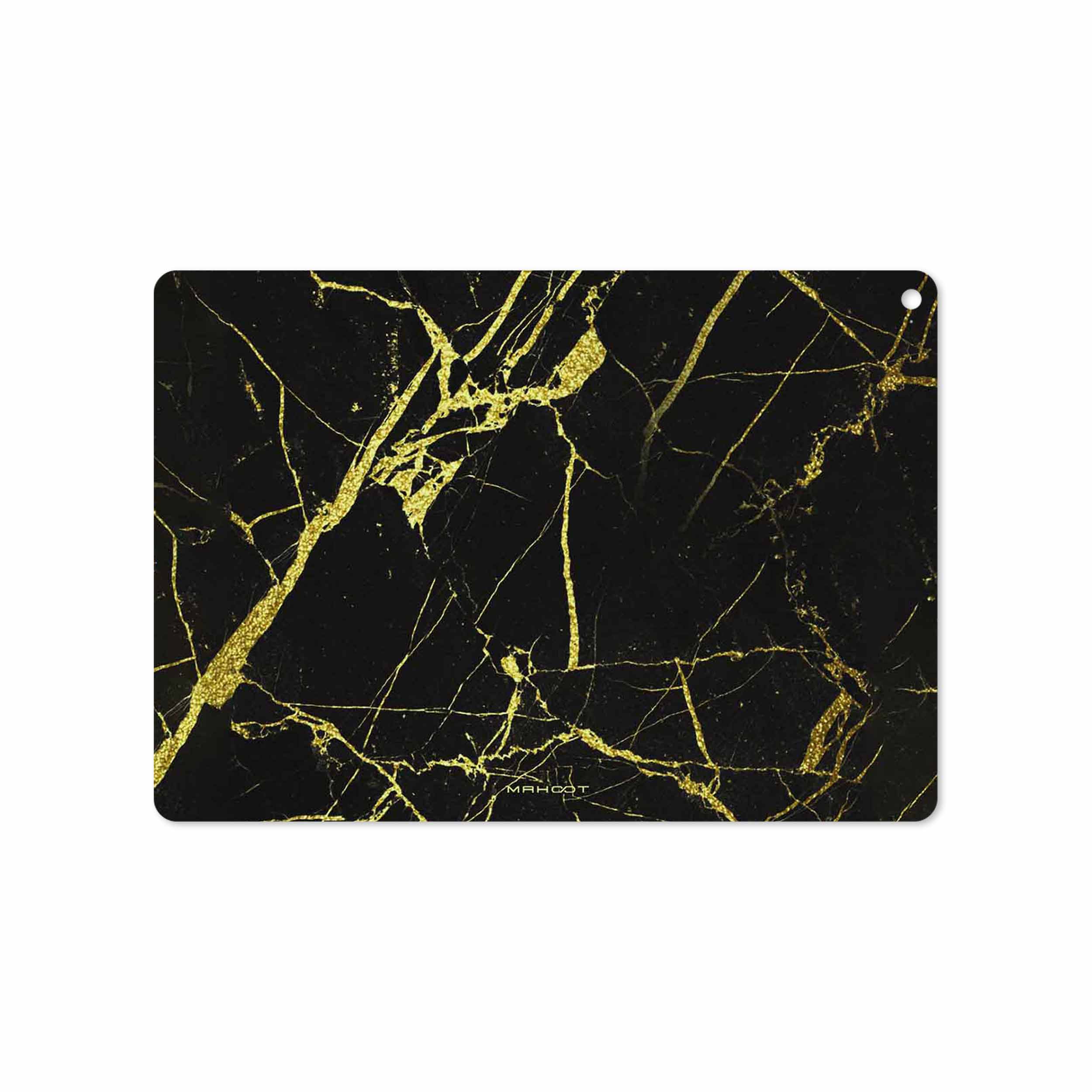 برچسب پوششی ماهوت مدل Graphite-Gold-Marble مناسب برای تبلت اپل iPad Air 2 2014 A1567