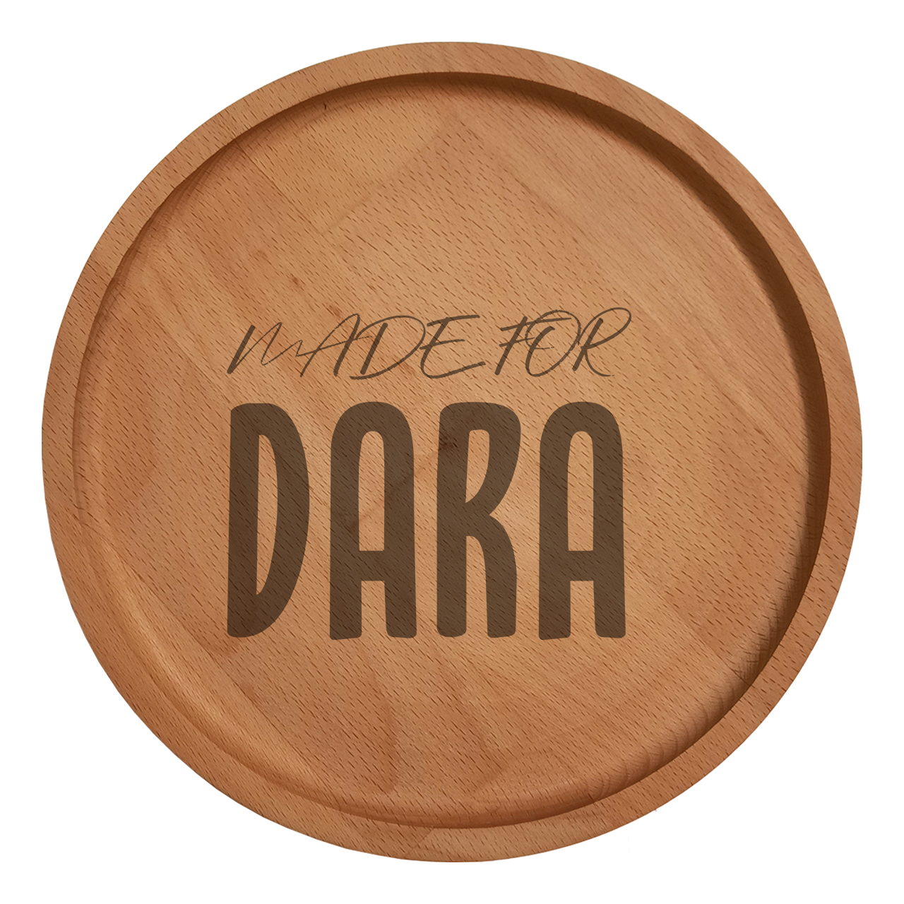 بشقاب چوبی مدل دارا