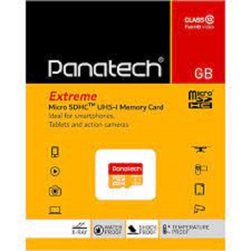 کارت حافظه microSDHC پاناتک مدل 533x A1 کلاس 10 استاندارد UHS-I سرعت 30MBps 