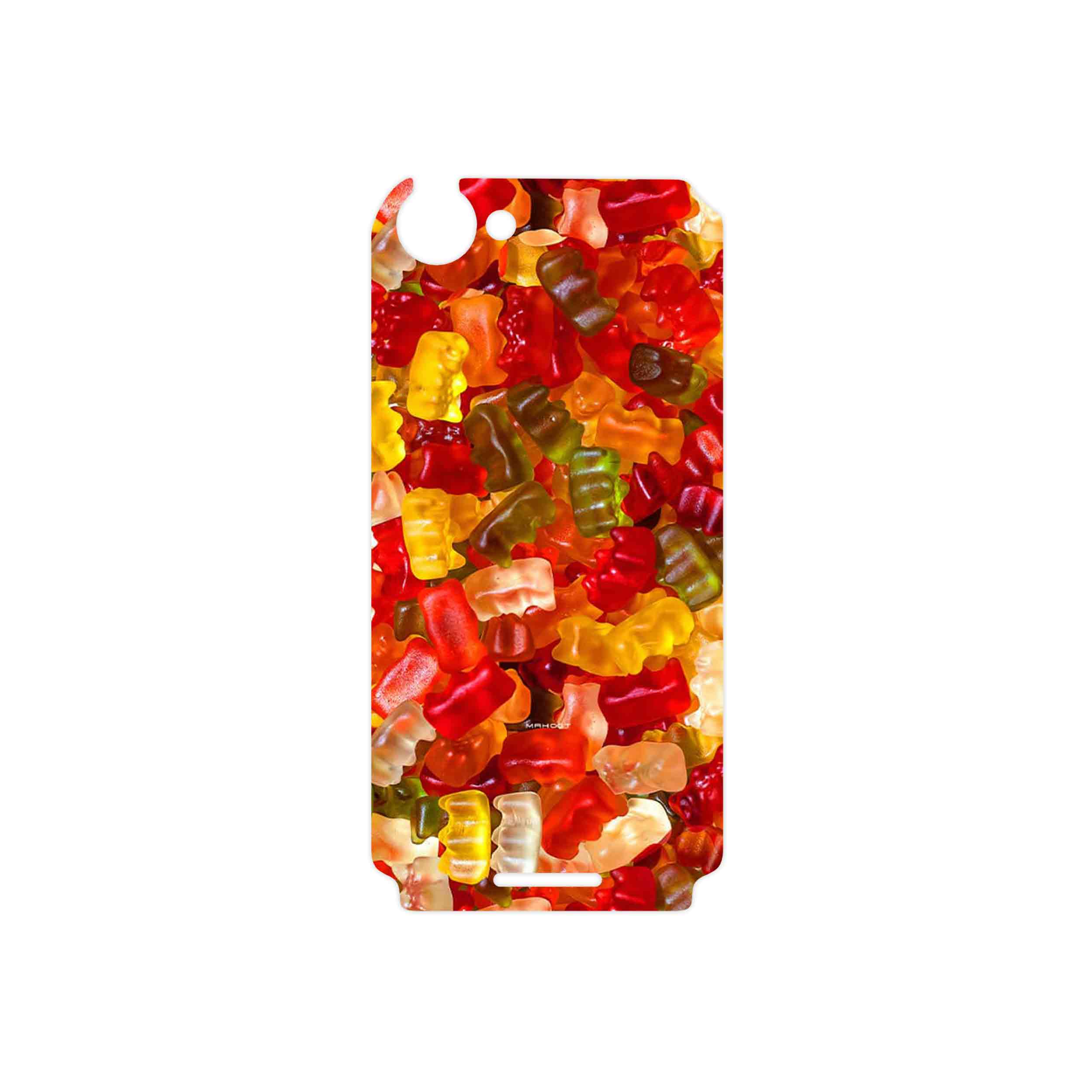 برچسب پوششی ماهوت مدل Gummi candy 1 مناسب برای گوشی موبایل سونی Xperia L