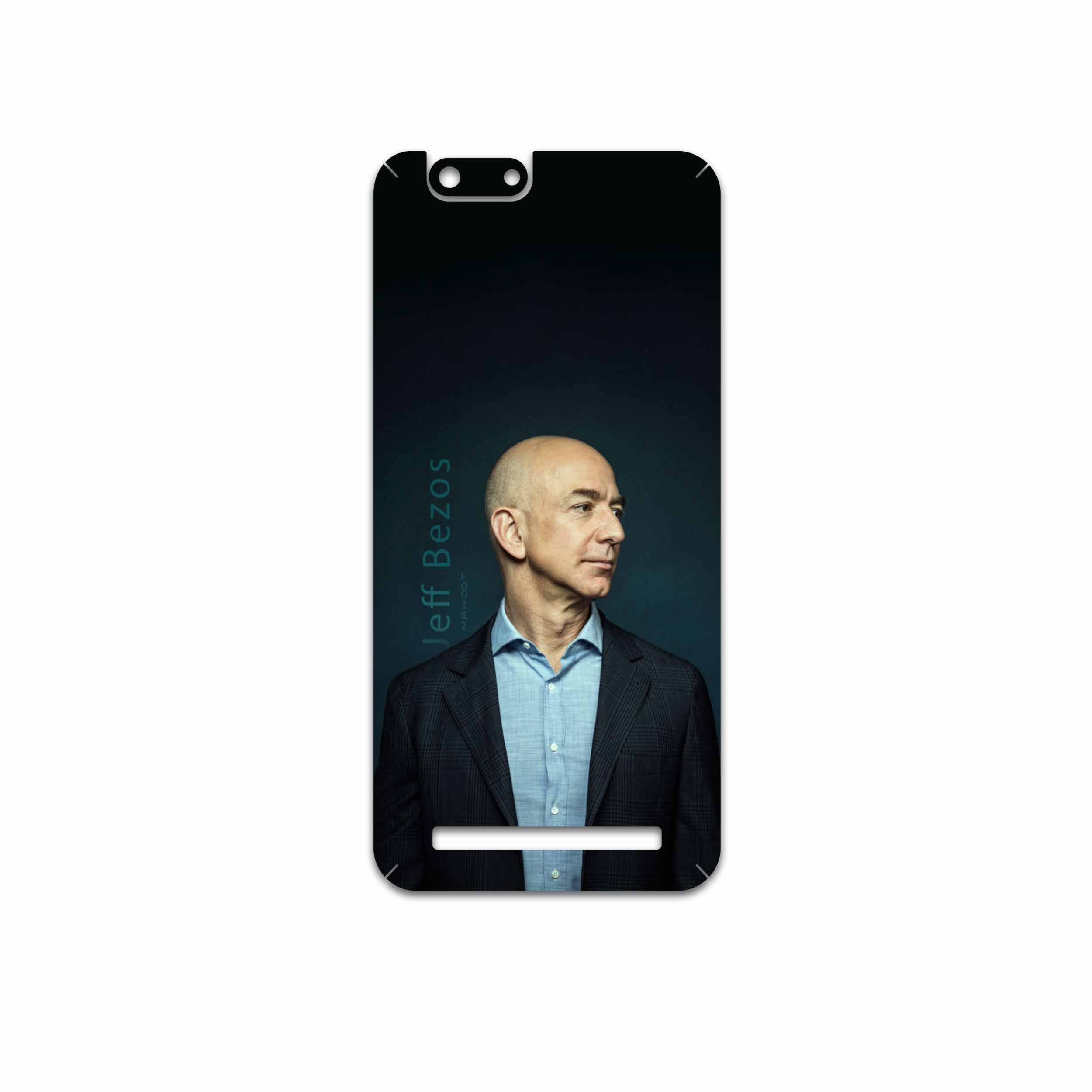 برچسب پوششی ماهوت مدل Jeff-Bezos مناسب برای گوشی موبایل پاین فون Kde Community Edition