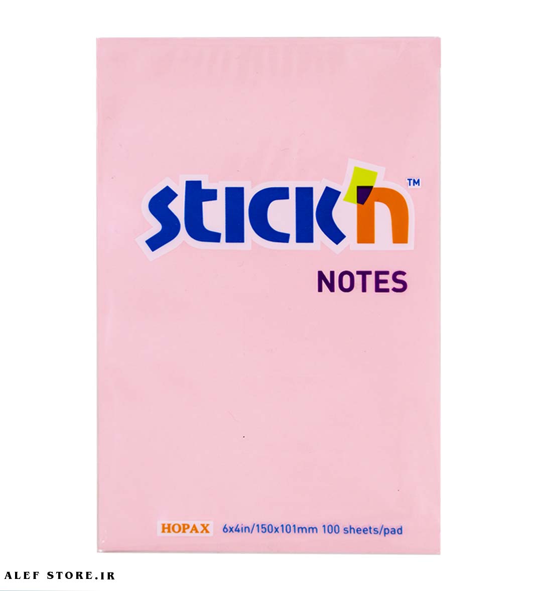 کاغذ چسب دار 100 برگ Stick’N – رنگ صورتی پاستلی