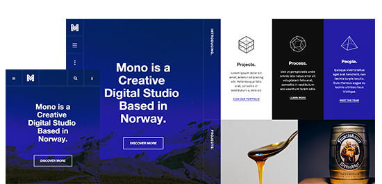 دانلود قالب JA Mono راست چین برای جوملا