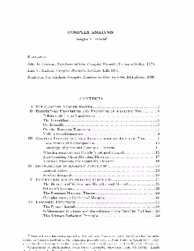 خرید و دانلود نسخه کامل کتاب Course of complex analysis