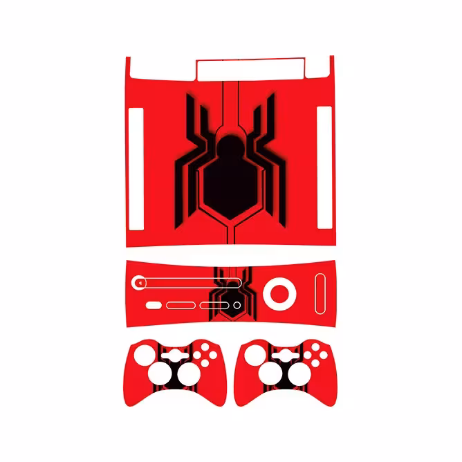 اسکین(برچسب)Xbox 360 آرکید -طرحspider man-مدل آرکید-کد6-سفارشی