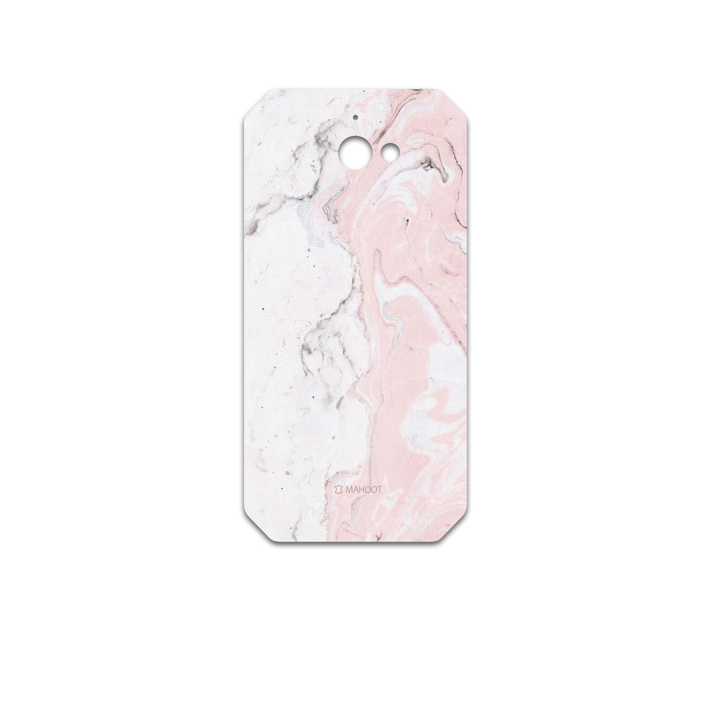 برچسب پوششی ماهوت مدل Blanco-Pink-Marble مناسب برای گوشی موبایل کاترپیلار S50