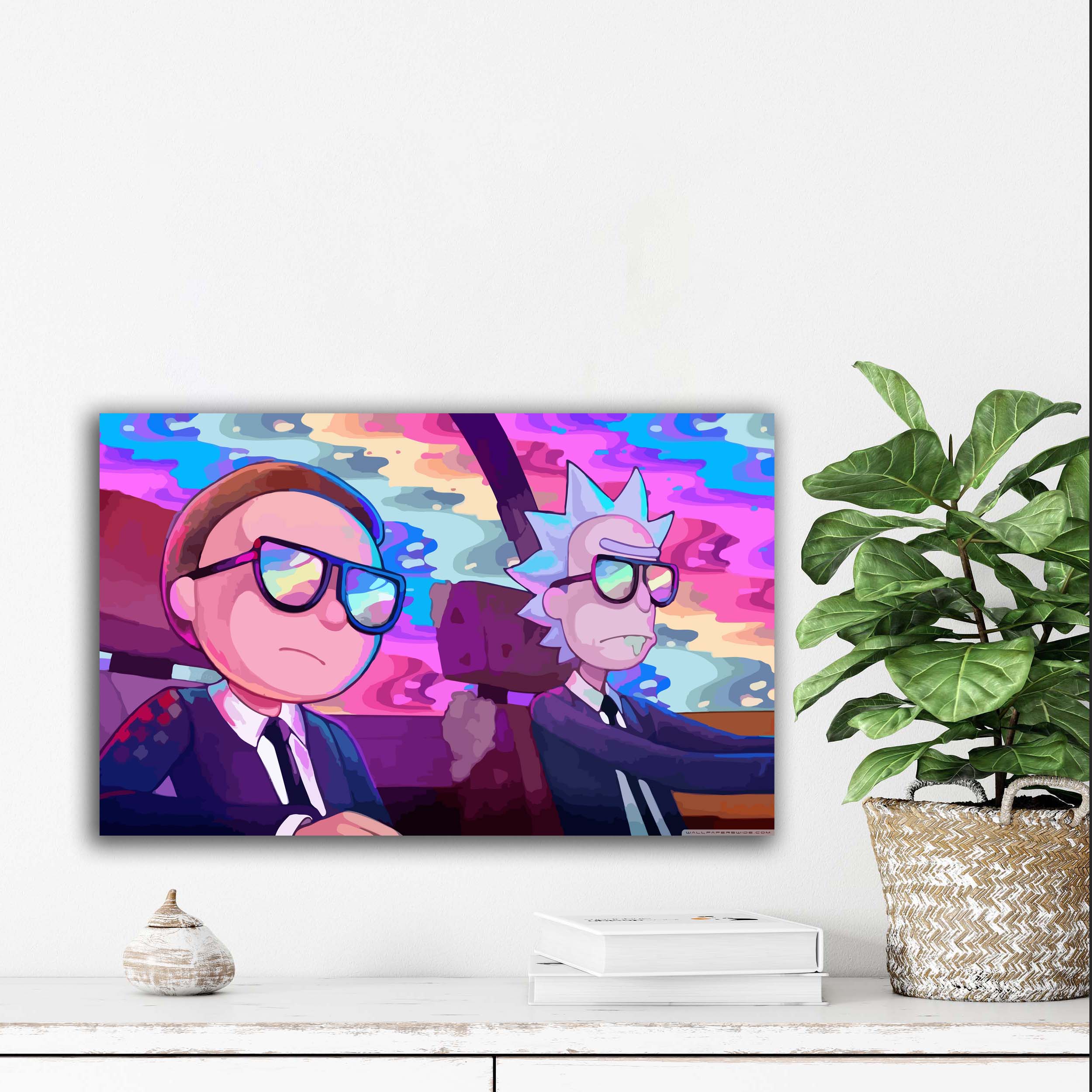 تابلو شاسی آتریسا مدل ریک اند مورتی