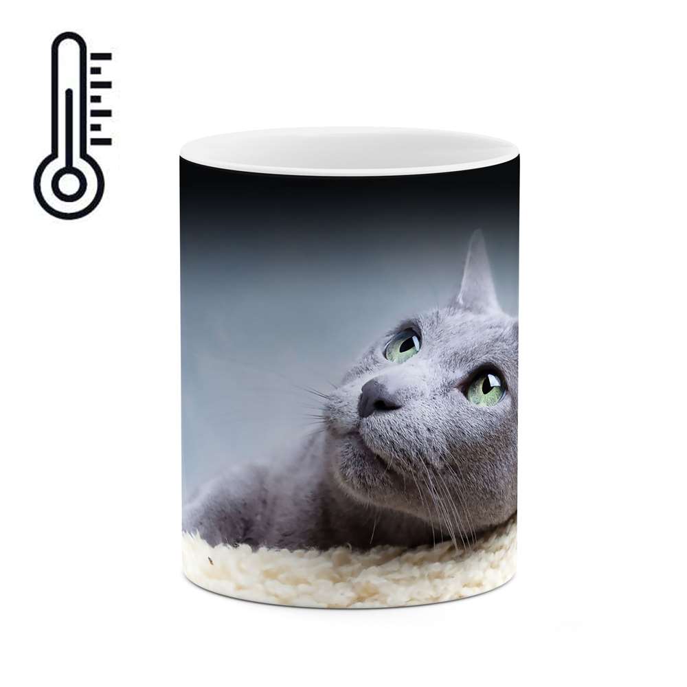 ماگ حرارتی طرح گربه  مدل mgh03391