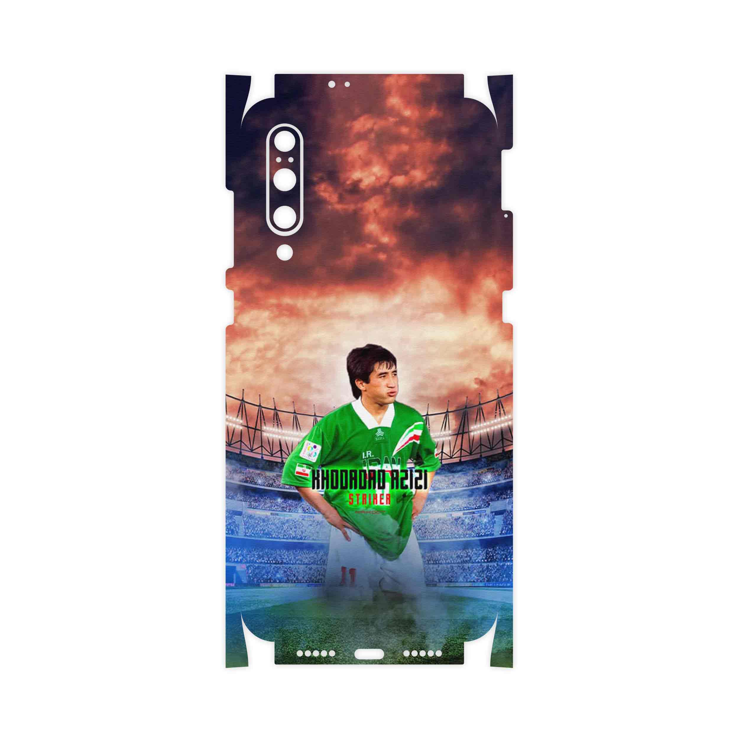 برچسب پوششی ماهوت مدل Khodadad Azizi-FullSkin مناسب برای گوشی موبایل شیائومی Mi 9