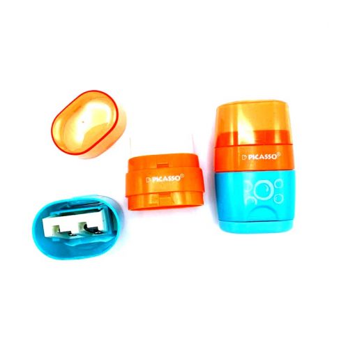 پاک کن تراش دار نئون پیکاسو مدل تویین 04