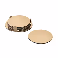 زیرلیوانی استیل ایکیا مدل glattis