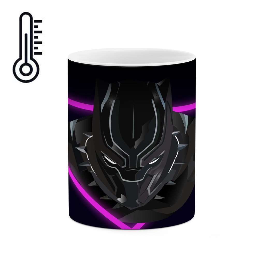 ماگ حرارتی طرح بلک پنتر Black panter  مدل mgph15273