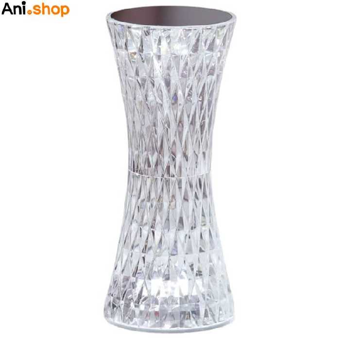 چراغ خواب رومیزی کریستال اسپیکر دار لمسی کنترل دار
