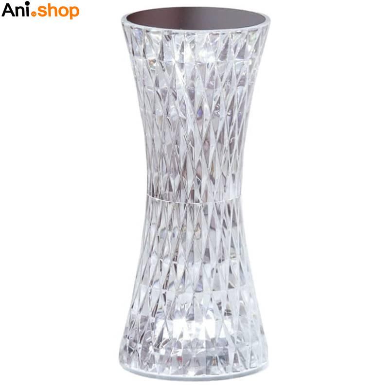 چراغ خواب رومیزی کریستال اسپیکر دار لمسی کنترل دار