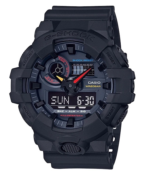 ارسال فوری   گارانتی اصلی شرکتی   ساعت مچی مردانه G-SHOCK کاسیو مدل CASIO – GA-700BMC-1ADR