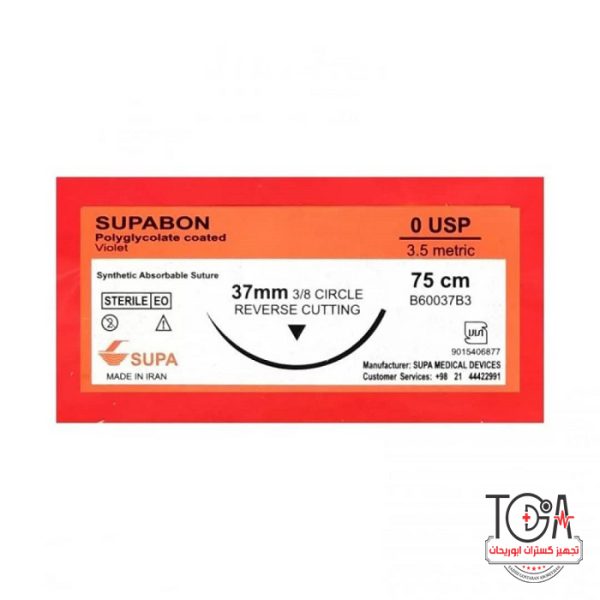 نخ بخیه ویکریل صفر کات سوزن 37
