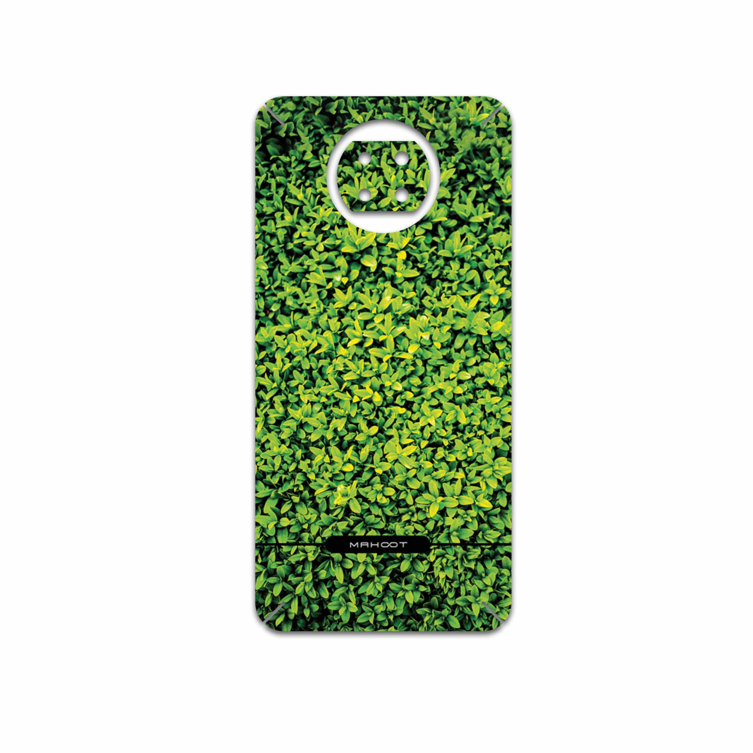 برچسب پوششی ماهوت مدل Leafs مناسب برای گوشی موبایل شیائومی Redmi Note 9T