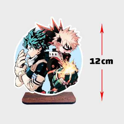 استند رومیزی پیکسل میکسل مدل انیمه مای هیرو آکادمیا میدوریا و باکوگو