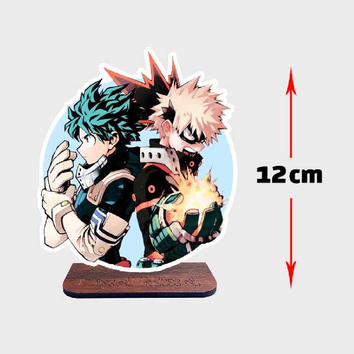 استند رومیزی پیکسل میکسل مدل انیمه مای هیرو آکادمیا میدوریا و باکوگو