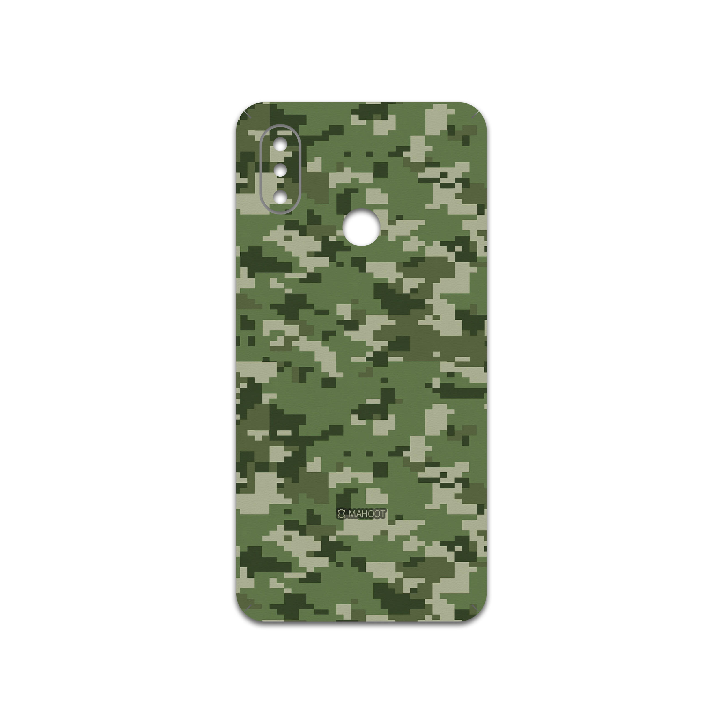 برچسب پوششی ماهوت مدل Army-Green-Pixel مناسب برای گوشی موبایل شیائومی Mi 8