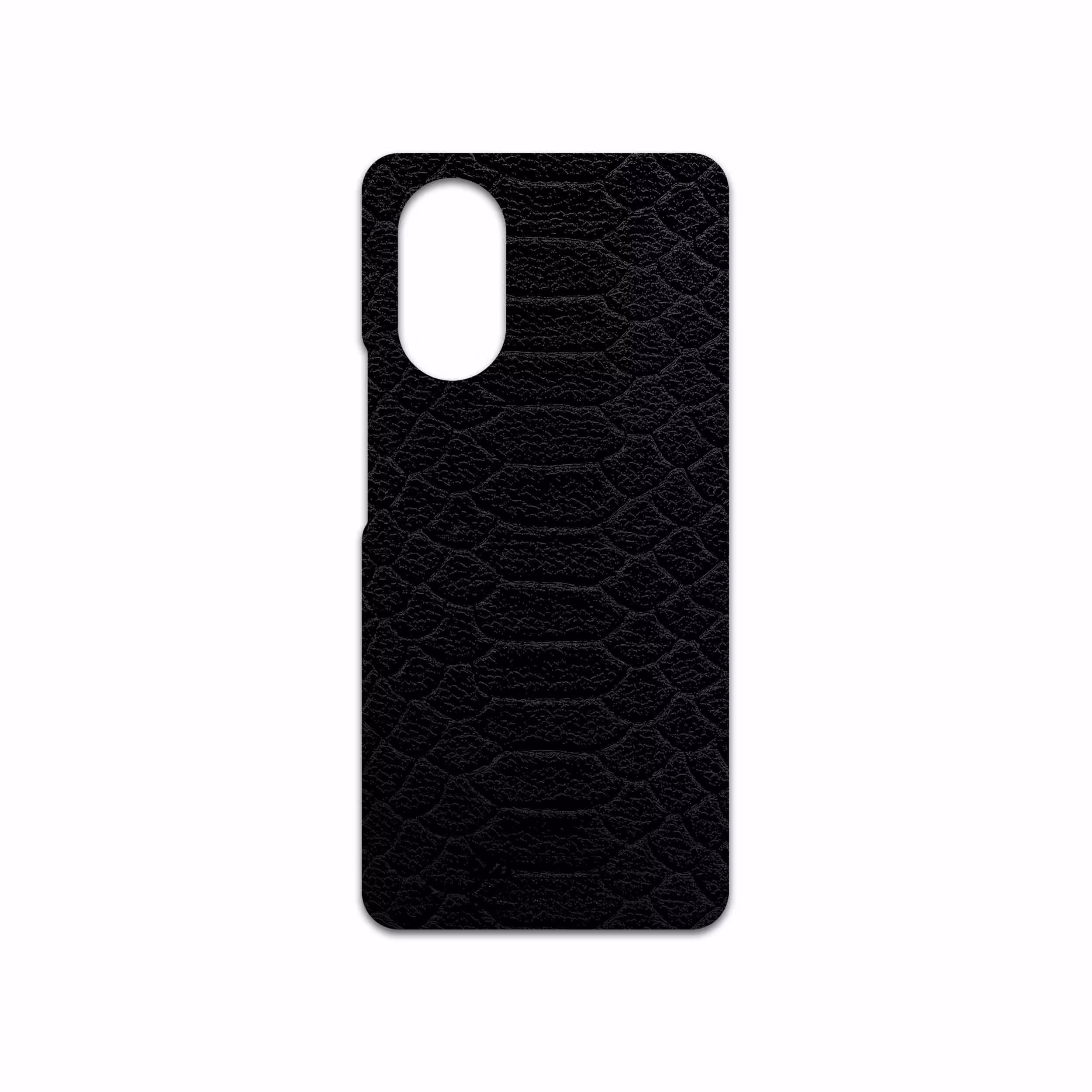 برچسب پوششی ماهوت مدل Black-Snake-Leather مناسب برای گوشی موبایل هوآوی Nova 8