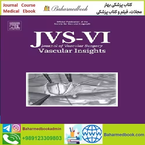 JVS Vascular Insights Volume 1 2023 TRUE PDF price 6€ - کتاب پزشکی بهار