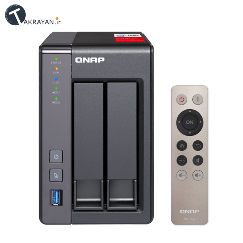 قیمت خرید NAS / ذخیره ساز تحت شبکه کیونپ QNAP TS-251  | Ram 8GB