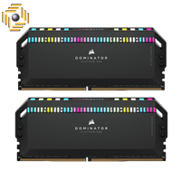 رم کورسیر DOMINATOR PLATINUM RGB 64GB 32GBx2 5600MHz CL36 DDR5