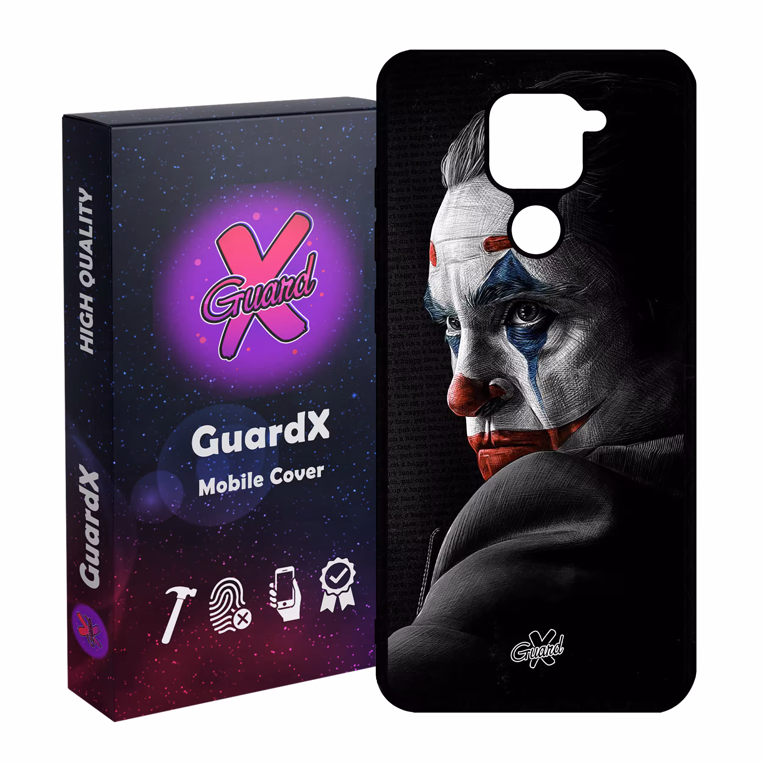 کاور گارد ایکس طرح Joker مدل Glass10103 مناسب برای گوشی موبایل شیائومی Redmi Note 9
