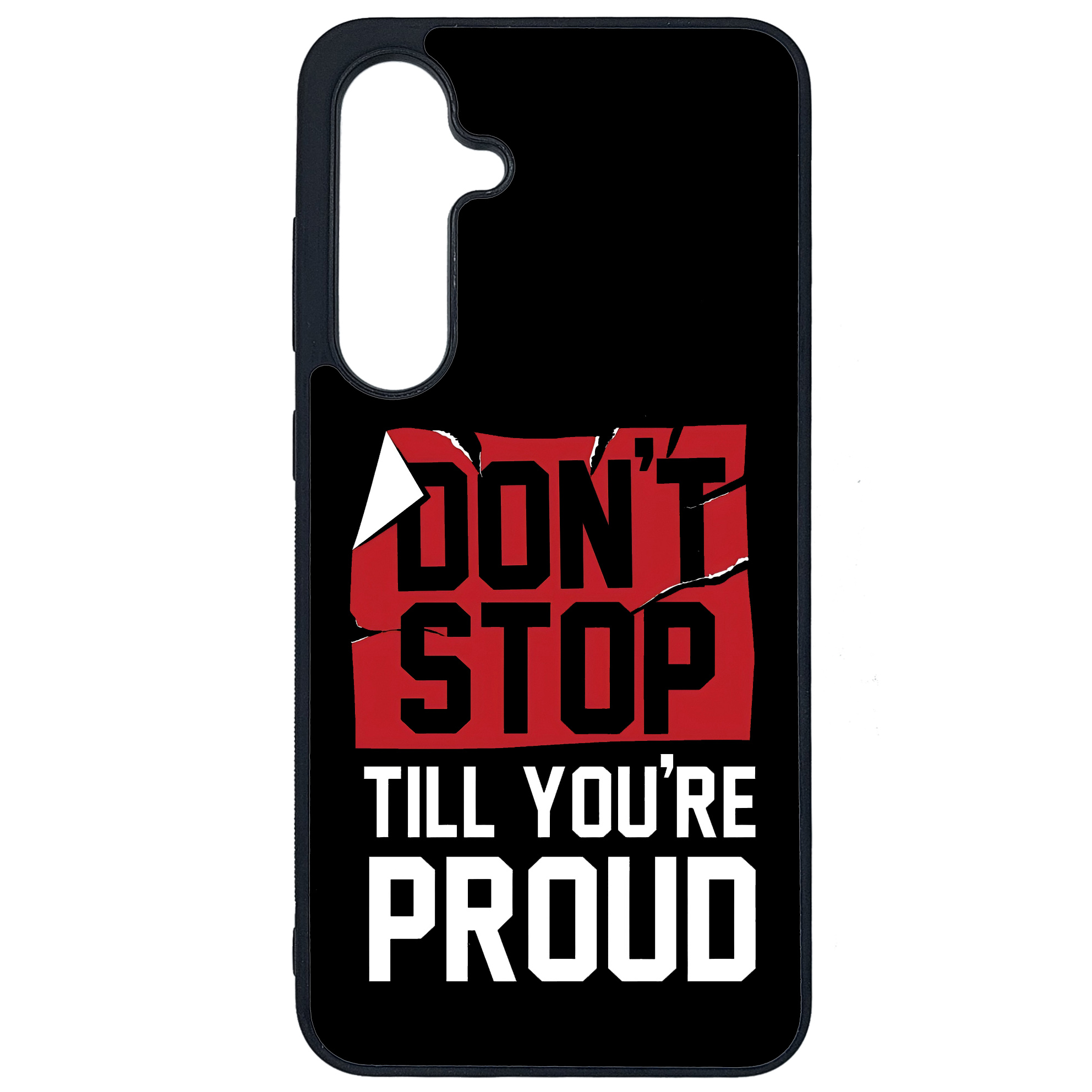 کاور طرح متن کد G-057 مناسب برای گوشی موبایل سامسونگ Galaxy S24 FE | دیجی قاب دونی