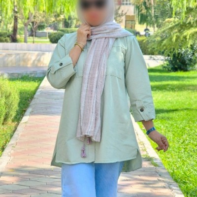 مانتو اسپرت زنانه کتان مدل اسپرت دانشجویی