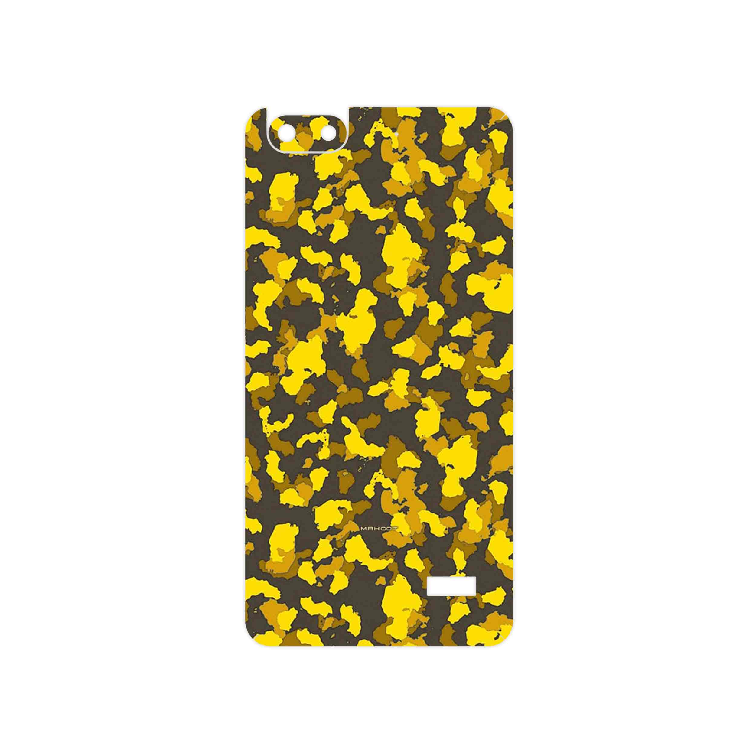 برچسب پوششی ماهوت مدل Yellow Infantry Army مناسب برای گوشی موبایل آنر 4C