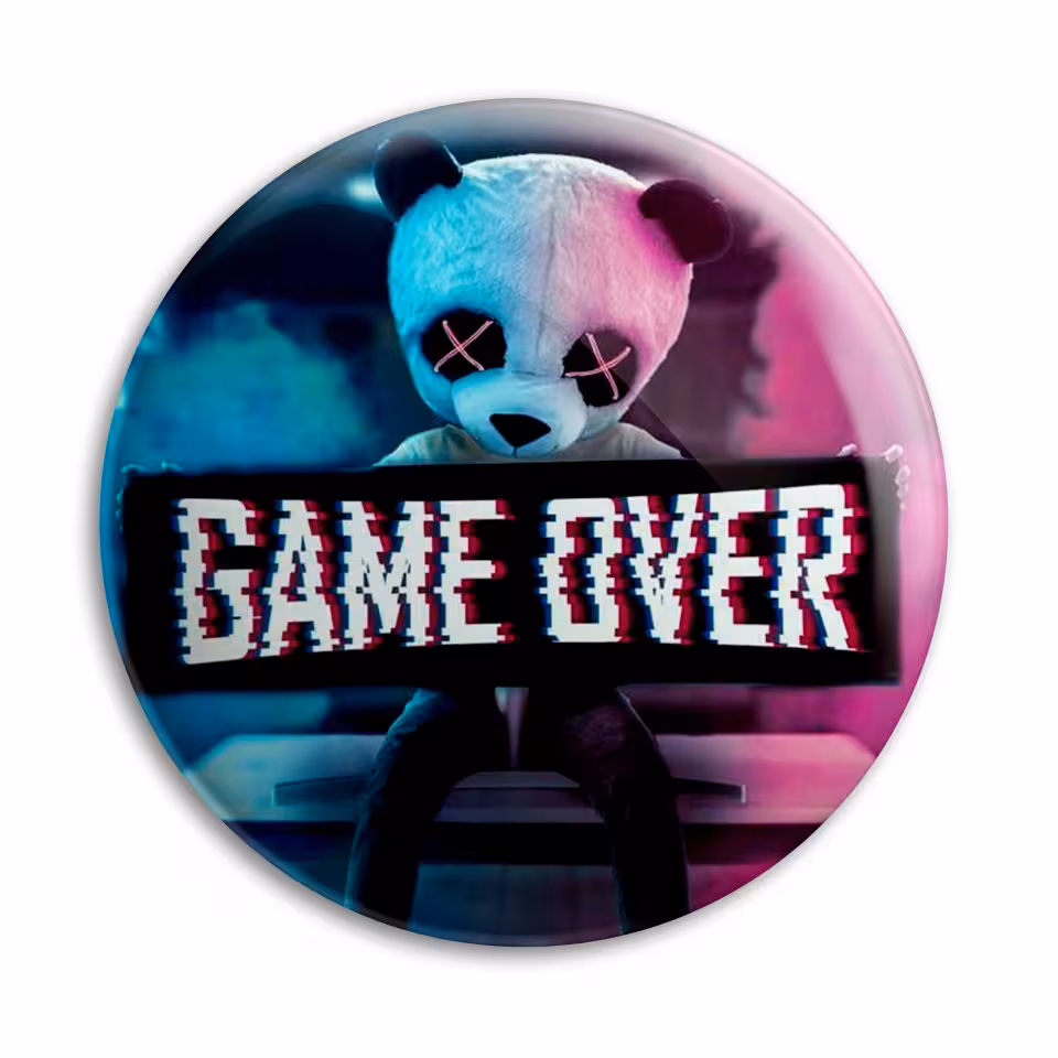 پیکسل پرمانه طرح GAME OVER کد pm.6073