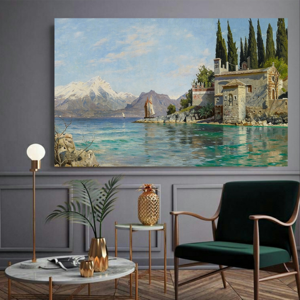 تابلو بوم طرح هنر کلاسیک مدل SDB301