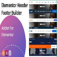دانلود افزونه Elementor Header Footer Builder
